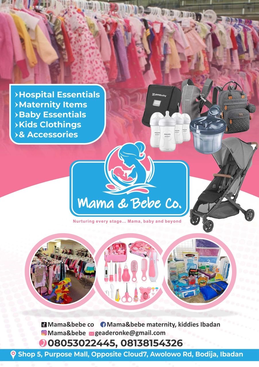 Mama Rang Mama & Bebe Co. Set to Open New Store in Bodija, Offers Full Range of ...